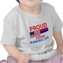 Proud Serb American Tee Shirt