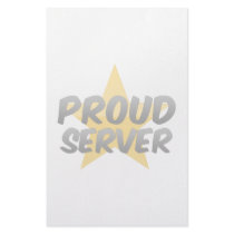 Proud Server Personalized Stationery