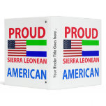 Proud Sierra Leonean American binders