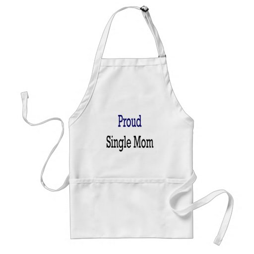 Proud Single Mom Aprons