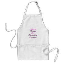 Proud Sister of a Recording Engineer Apron