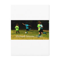 Proud Soccer Dad Post Cards