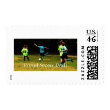 Proud Soccer Dad Stamps
