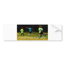 Proud Soccer Grandma bumper stickers by ArtByLindaLou Proud Soccer Grandma bumper stickers