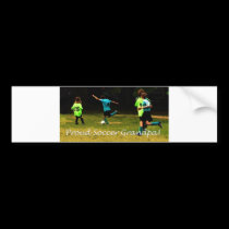 Proud Soccer Grandpa bumper stickers by ArtByLindaLou Proud Soccer Grandpa bumper stickers