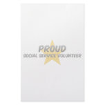 Proud Social Service Volunteer Personalized Stationery