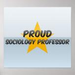 Proud Sociology Professor Poster