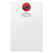 Proud Son of a Firefighter v2 stationery