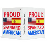 Proud Spaniard American binders