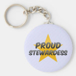 Proud Stewardess Keychain
