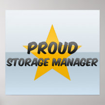 Proud Storage Manager Poster