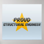 Proud Structural Engineer Posters