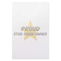 Proud Stud Farm Owner Stationery