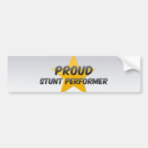 Proud Stunt Performer Bumper Sticker