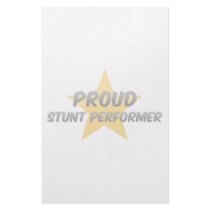 Proud Stunt Performer Personalized Stationery