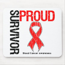 Proud Survivor - Blood Cancer Mousepads