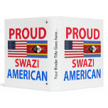 Proud Swazi American Binder