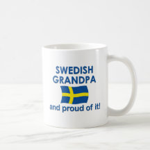 Proud Swedish Grandpa Coffee Mug
