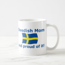 Proud Swedish Mom Mug