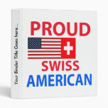 Proud Swiss American 3 Ring Binder