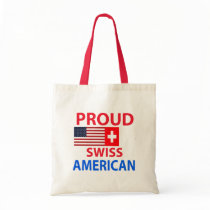 Proud Swiss American Tote Bags