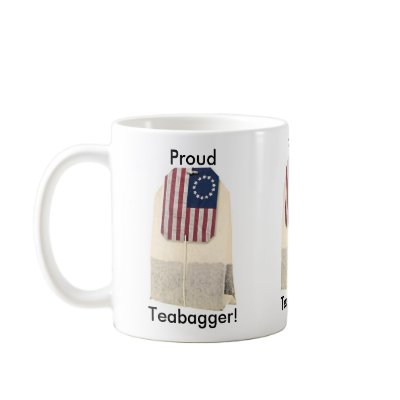 Proud Teabagger! Coffee Mugs by quasarn01