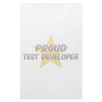Proud Test Developer Stationery