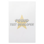 Proud Test Developer Stationery