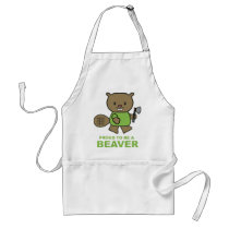 Proud To Be A Beaver Apron