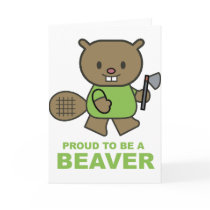 Proud To Be A Beaver Cards
