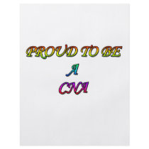 PROUD TO BE A CNA flyers by occupationalgifts PROUD TO BE A CNA flyers