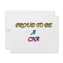 PROUD TO BE A CNA invitations