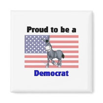 Proud to be a Democrat magnet by towalj Proud to be a Democrat magnet