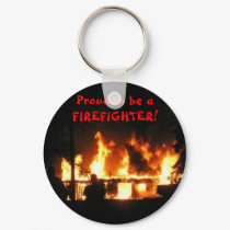 Proud to be a FIREFIGHTER! keychain by lizzymmmcf Proud to be a FIREFIGHTER! keychain