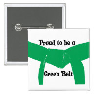 Proud to be a Green Belt Button
