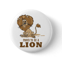 Proud To Be A Lion buttons