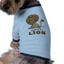 Proud To Be A Lion pet clothing by animalworld Proud To Be A Lion pet clothing