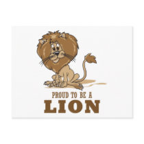 Proud To Be A Lion Post Cards