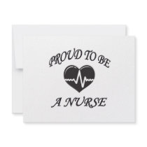 PROUD TO BE A NURSE invitations by occupationalgifts PROUD TO BE A NURSE invitations