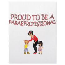 PROUD TO BE A PARAPROFESSIONAL LETTERHEAD TEMPLATE