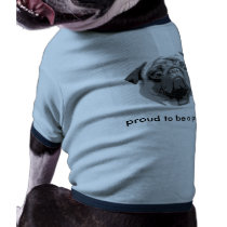 proud to be a pug! pet clothing