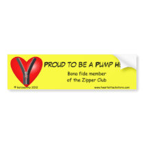 Proud to be a Pump Head Bumper Stickers
