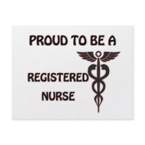 Proud to be a Registered Nurse invitations by occupationalgifts Proud to be a Registered Nurse invitations