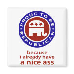 Proud to be a Republican... Refrigerator Magnet