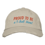 Proud to be a T-Ball Mom! Customize Me! Embroidered Hat