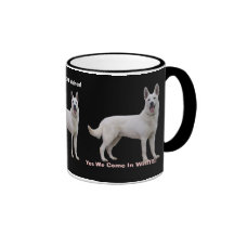 Proud To Be a White German Shepherd! Coffee Mugs