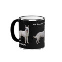 Proud To Be a White German Shepherd! mugs