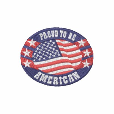 Proud to be American Polo Shirt by Pazzoom