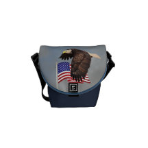 PROUD TO BE AN AMERICAN COURIER BAGS