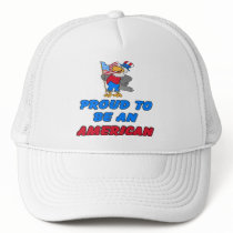 Proud to be an American Hat by jhimages Proud to be an American Hat